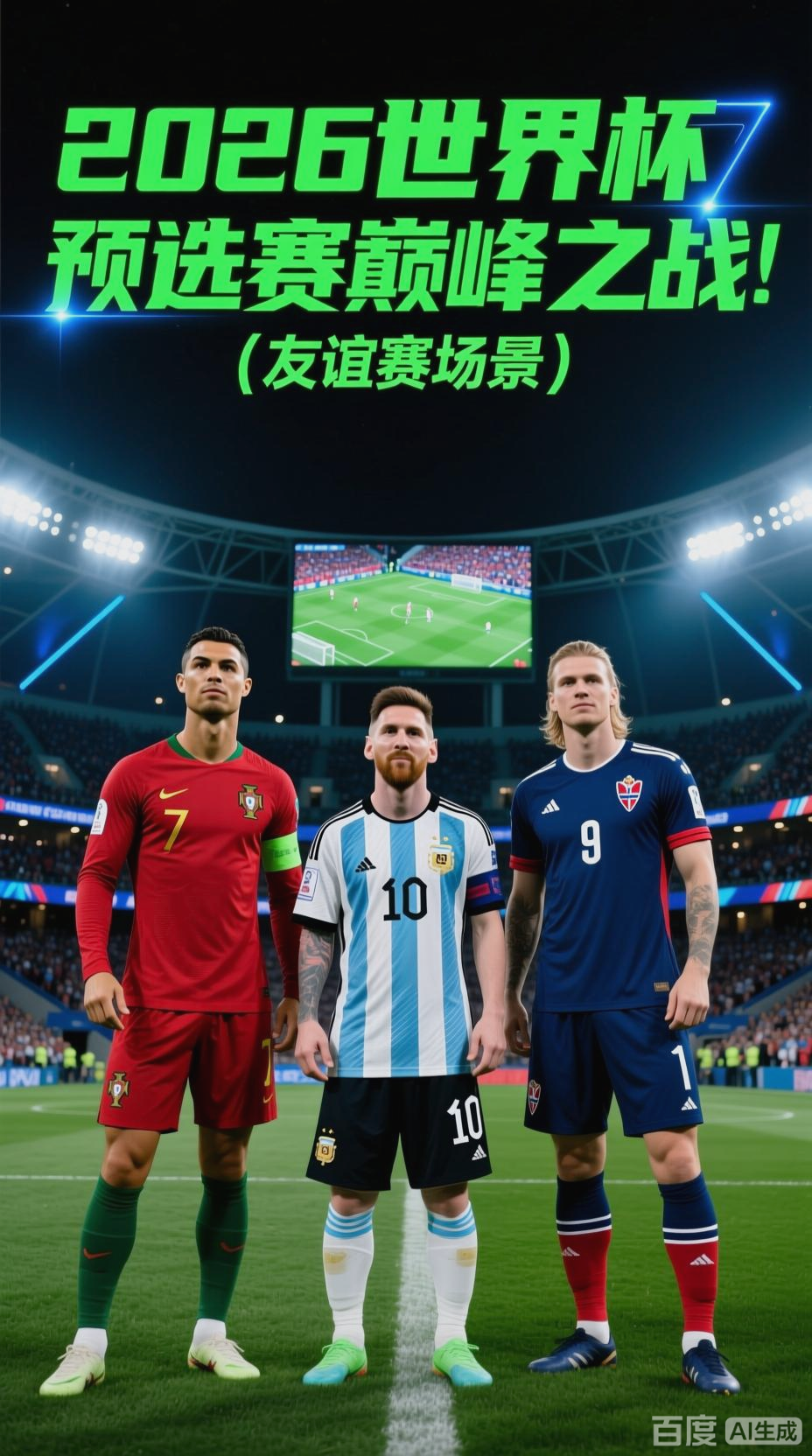 心情很好！梅西出战个人第6届世界杯，在球员通道内面露笑容